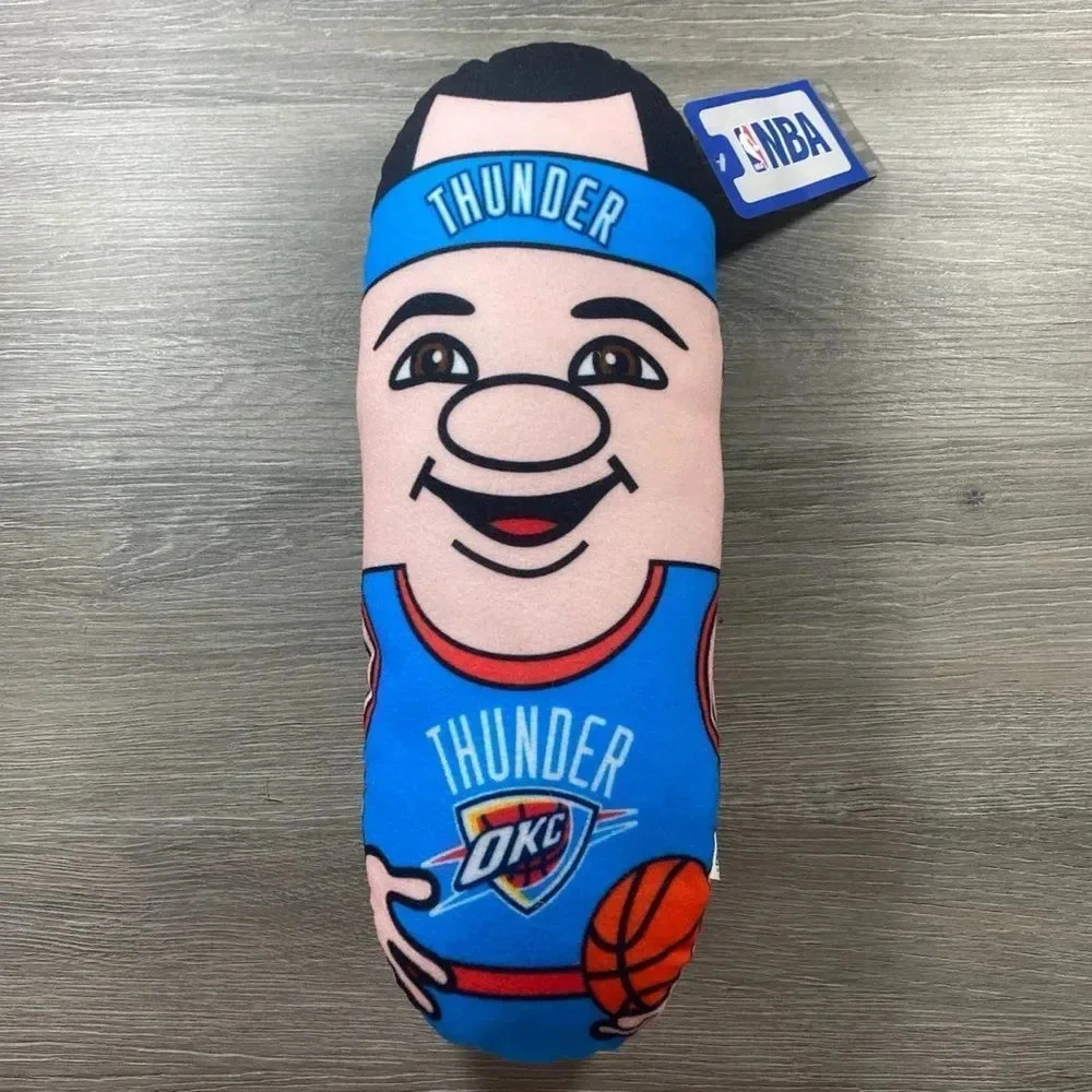 Oklahoma City Thunder (OKC Thunder) NBA Plush Stuffed Animal NWT